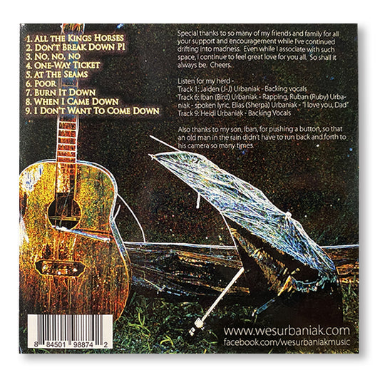 CD - I Don't Want to Come Down