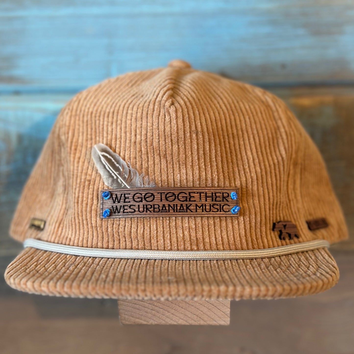 Brown Corduroy Head Hugger