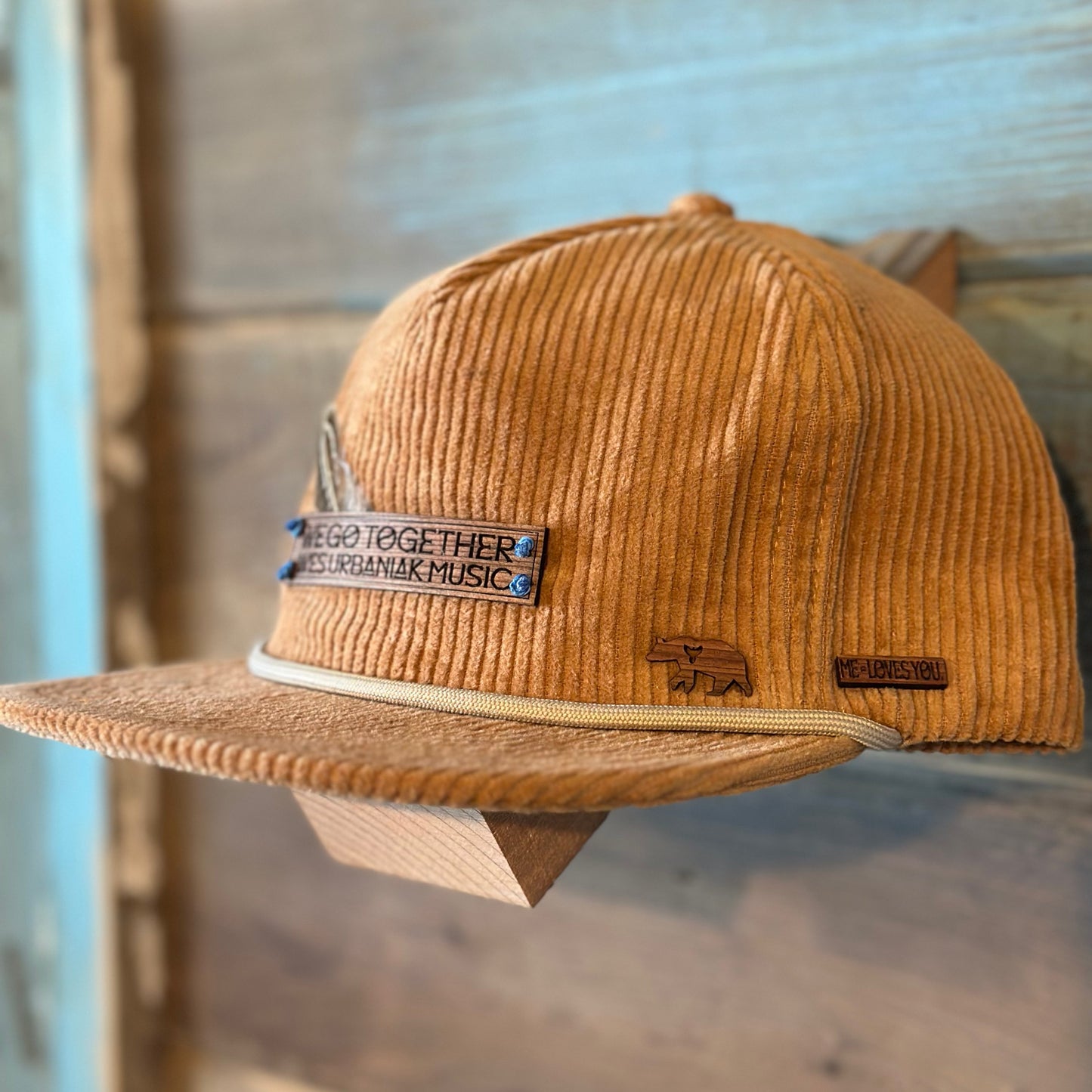 Brown Corduroy Head Hugger